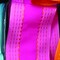 The Ribbon People Pink Woven Lines Wired Craft Ribbon 1.5" x 27 Yards